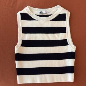 Cropped shirt Zara